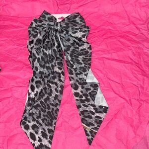 Leopard Print Hair Bow
